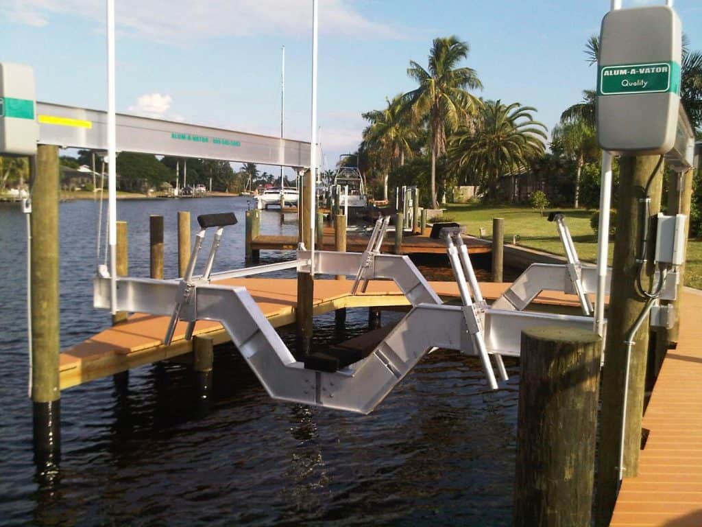Sailboat Custom Boat Lift Bunk