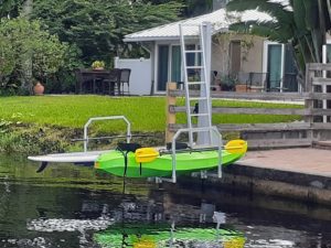 Adding Value To Your Property with this dual kayak lift