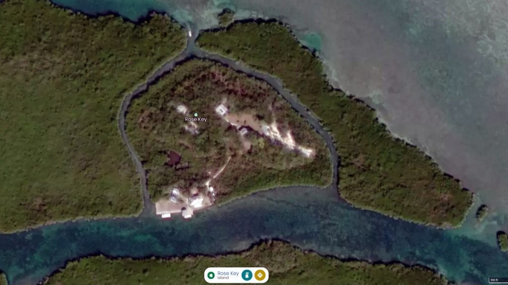 Rose Key Satellite Image - IMM Quality Boat Lifts Project