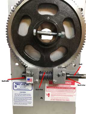 Flat Plate Drive with arrows showing what needs to be fixed