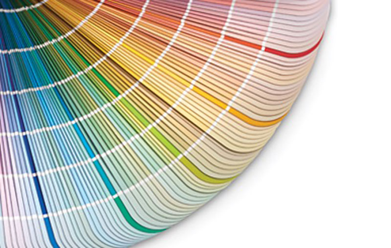 imm powder coating color swatches