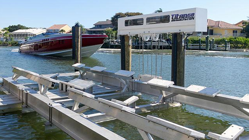 Accessories like bunk guides, bow stops, and guideposts can further enhance this protection. Bunk guides ensure your boat is positioned correctly on the lift, reducing the risk of hull damage. Bow stops prevent over-travel when docking your boat, and guideposts make it easier to position your boat, especially in windy or choppy conditions.